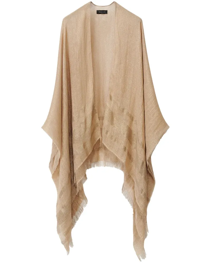 Fabiana Filippi Offenes Cape - Braun Braun