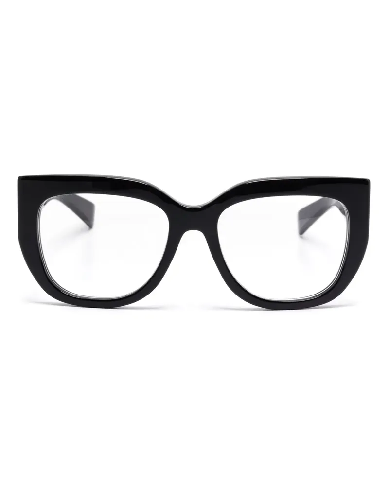 Gucci Brille im Butterfly-Design - Schwarz Schwarz