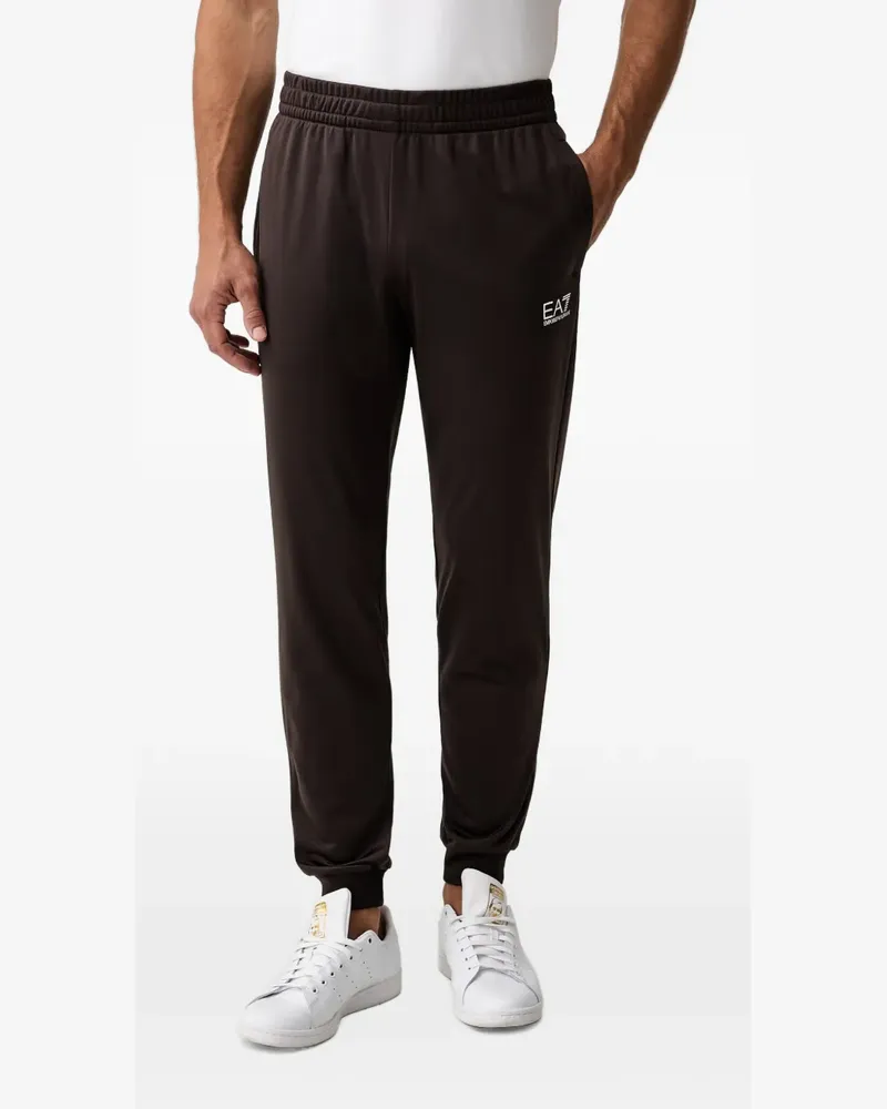 EA7 Jogginganzug mit Logo-Print - Braun Braun