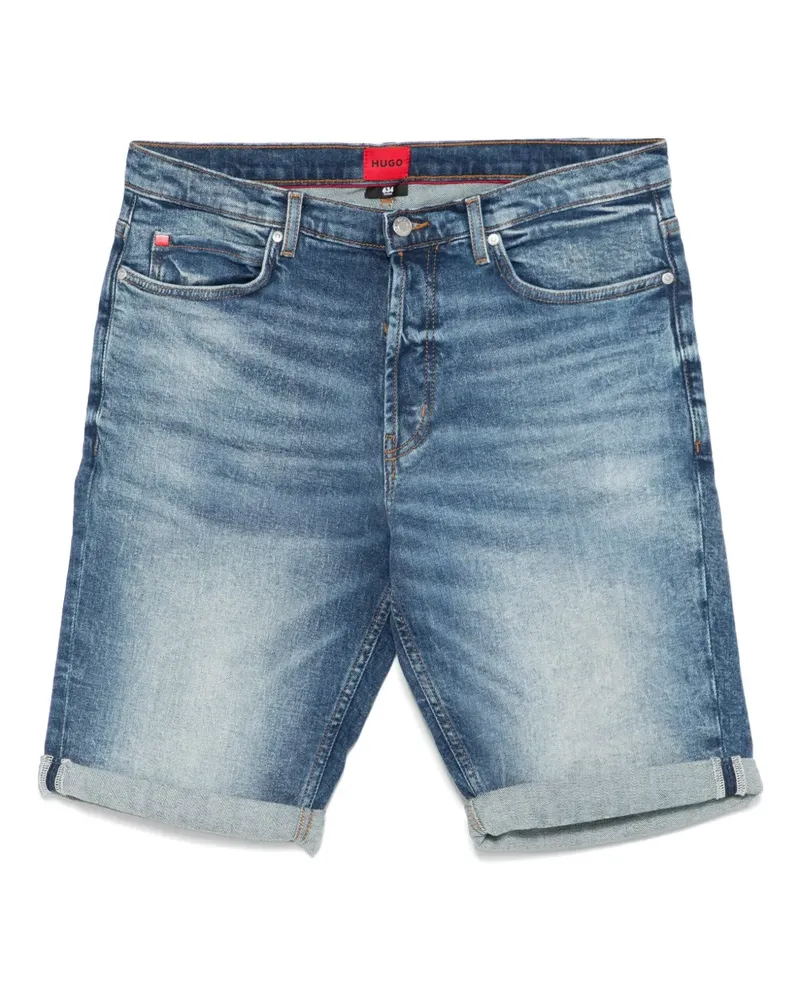 HUGO BOSS Klassische Jeans-Shorts - Blau Blau