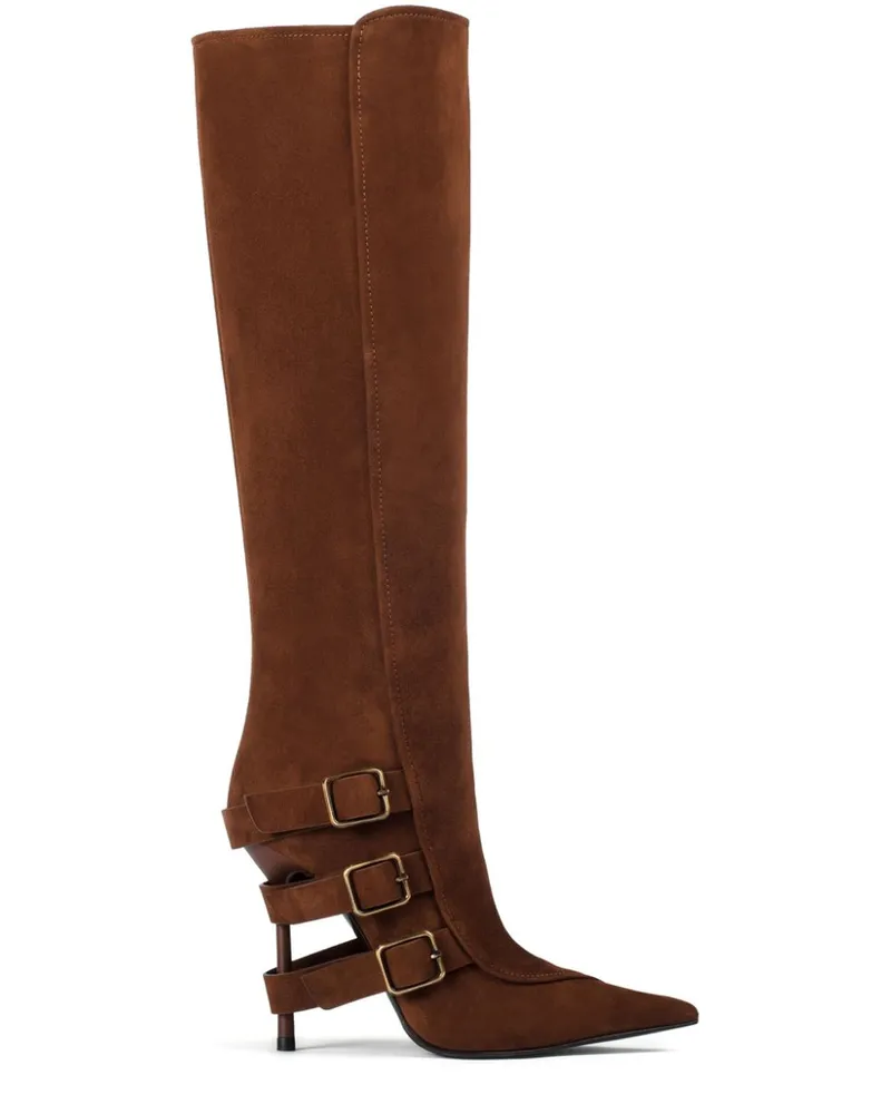 Le Silla Courtney Stiefel 120mm - Braun Braun