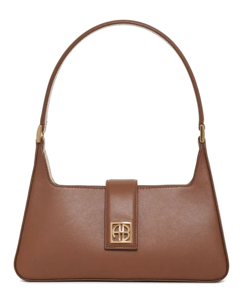 Anine Bing Lou Schultertasche - Braun Braun