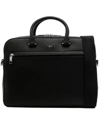 HUGO BOSS Laptoptasche mit Logo-Prägung Schwarz