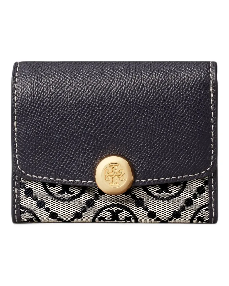 Tory Burch T Monogram Romy Portemonnaie - Blau Blau
