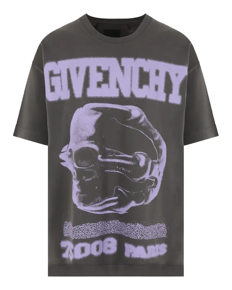 Givenchy T-Shirt mit grafischem Print - Grün Grün