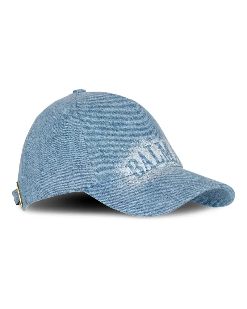 Balmain Denim Cap - Blau Blau