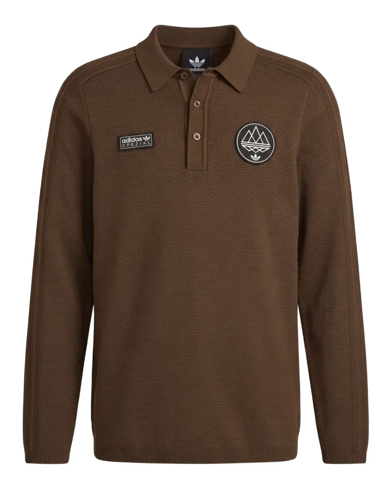 adidas Spezial Slaidburn polo shirt - Braun Braun
