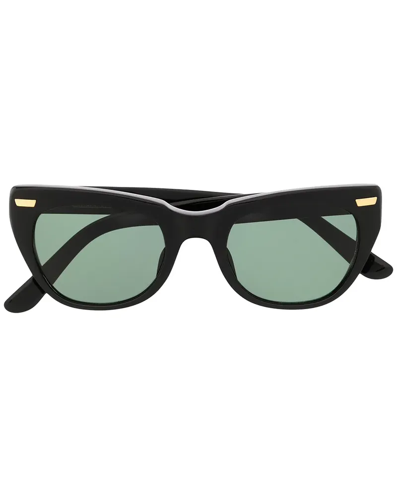 Undercover Cat-Eye-Sonnenbrille - Schwarz Schwarz