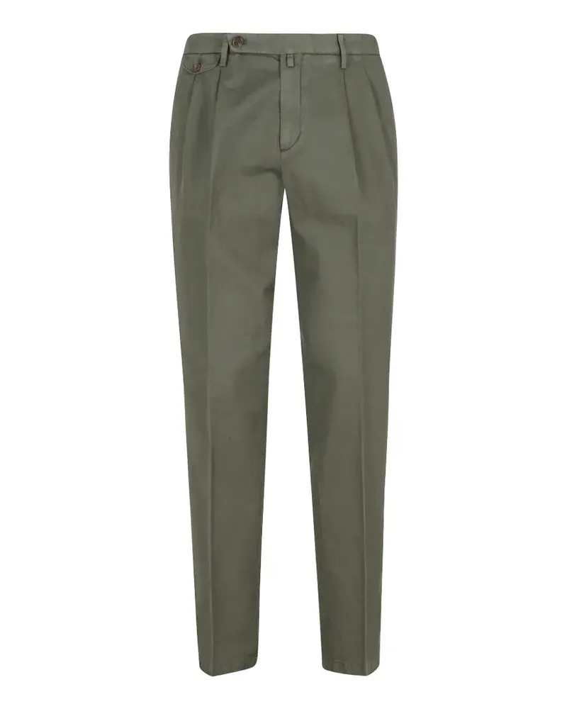 Briglia 1949 button-fastening pleated trousers - Grün Grün