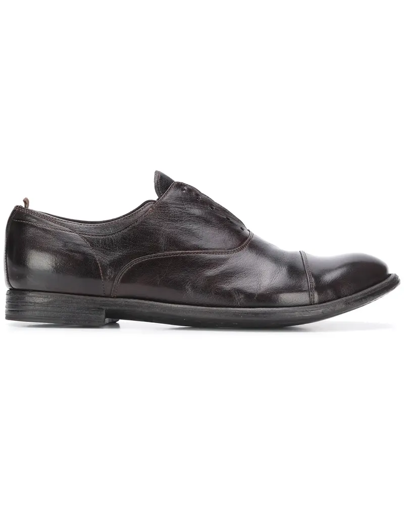 Officine Creative Italia Oxford-Schuhe im Used-Look - Braun Braun