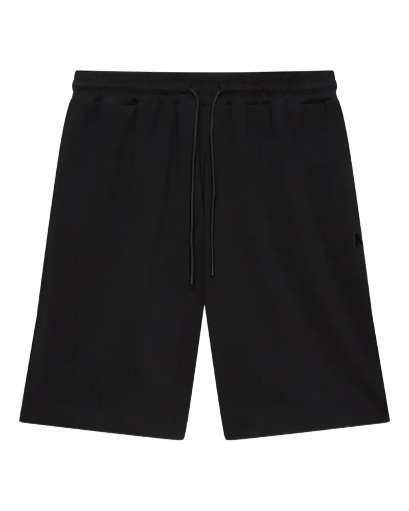 MSGM Shorts mit Kordelzug - Schwarz Schwarz