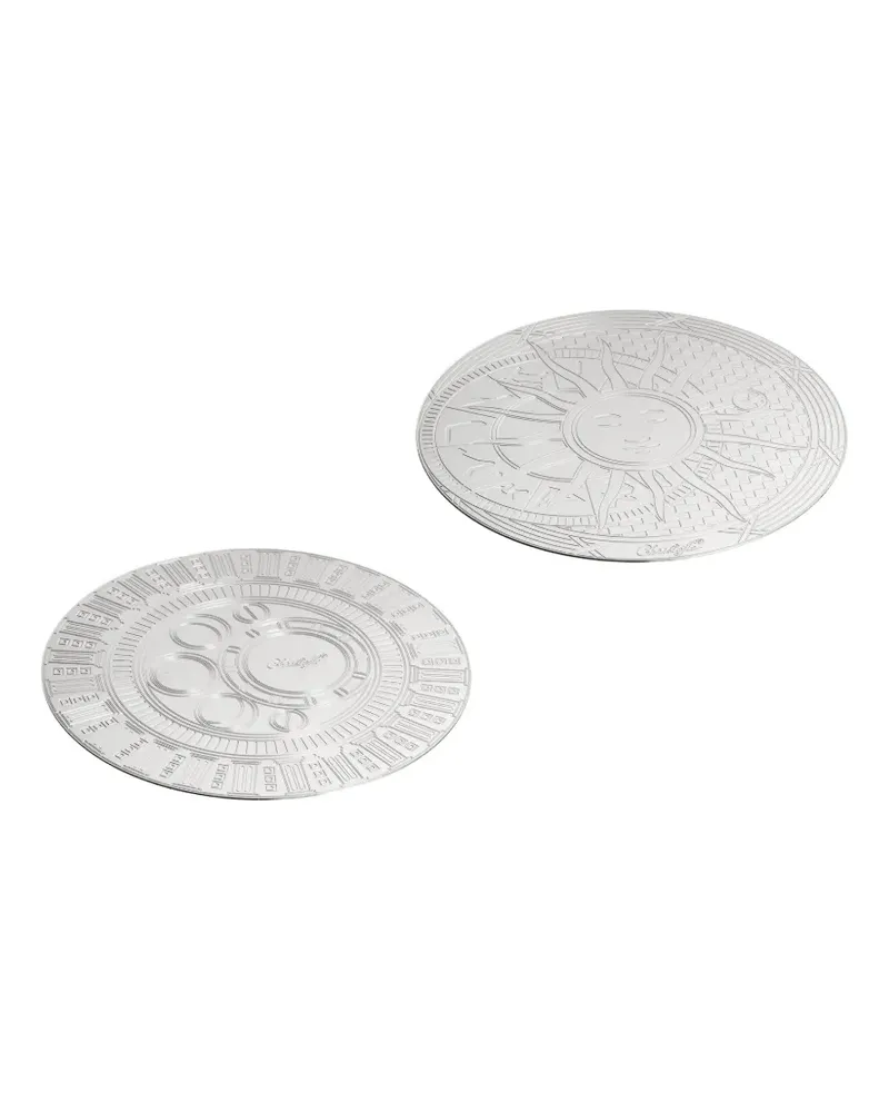 Christofle Rêve Cosmique Untersetzer (2er-Set) - Silber Silber