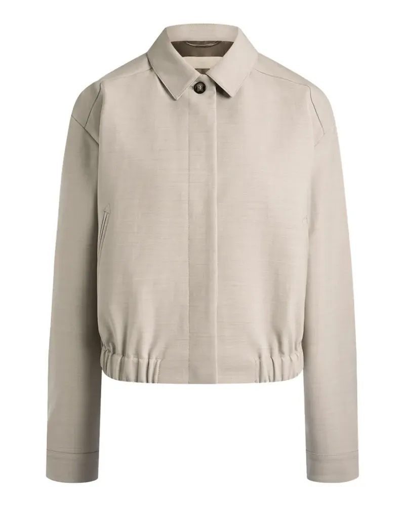12 STOREEZ Hampshire bomber jacket - Nude Nude