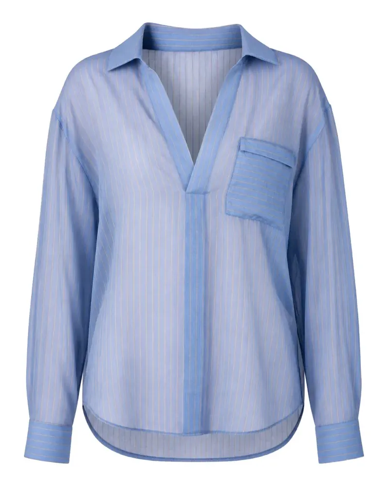 Kocca Gestreifte Idrotea Bluse - Blau Blau