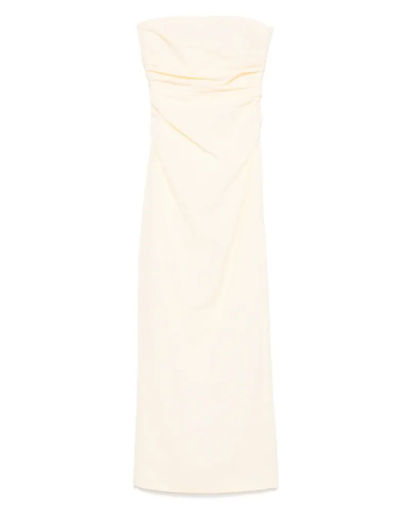 BERNADETTE Vera Maxikleid - Gelb Gelb