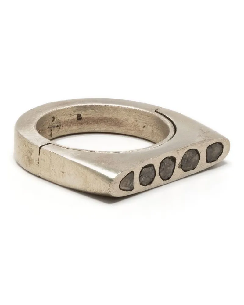 Parts Of Four Sistema Mega Pave Ring - Silber Silber