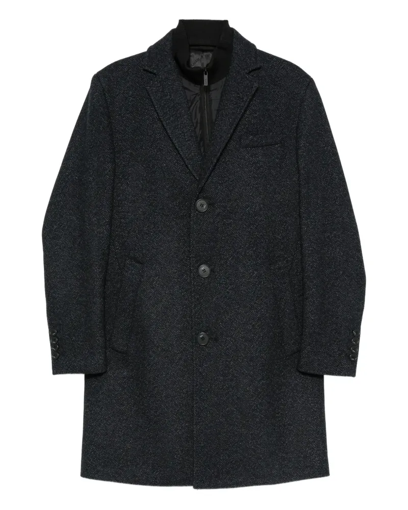 Karl Lagerfeld Einreihiger Mantel - Blau Blau