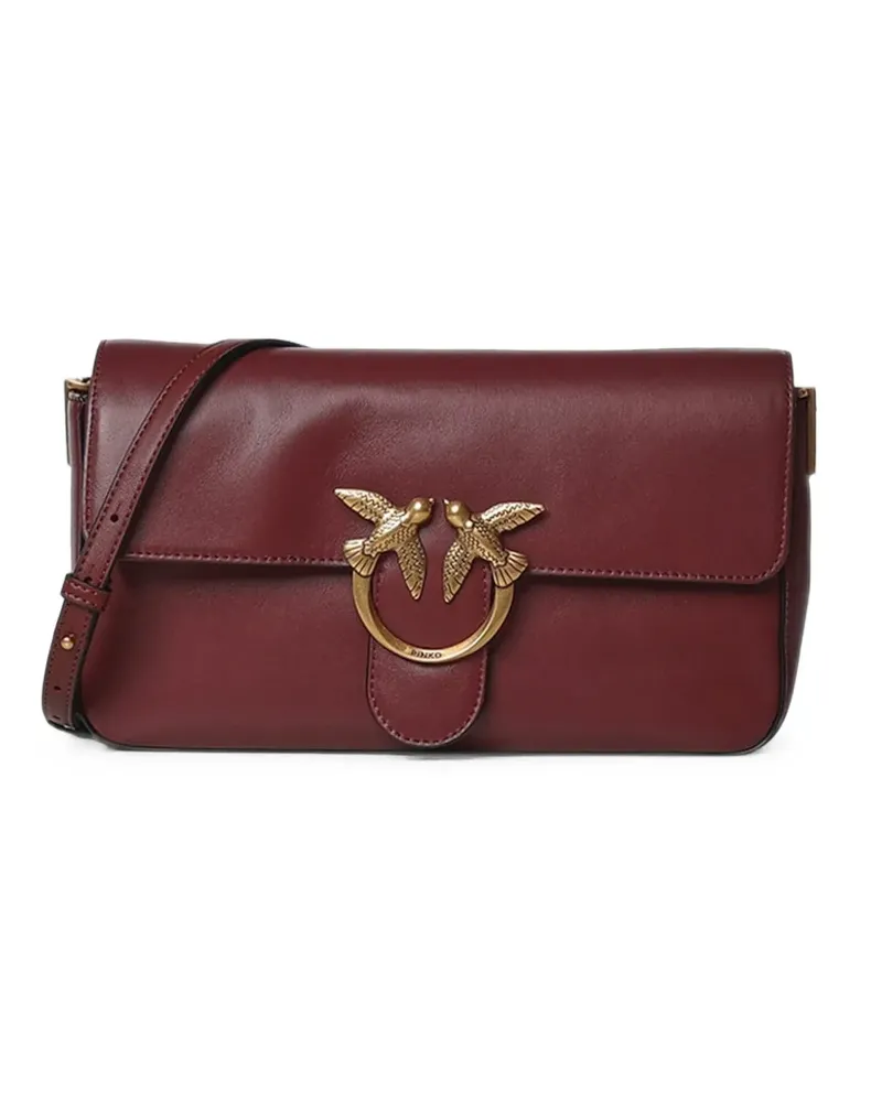 Pinko Love Birds Schultertasche - Rot Rot