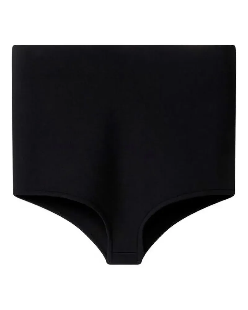 Fabiana Filippi Shorts aus geripptem Strick - Schwarz Schwarz