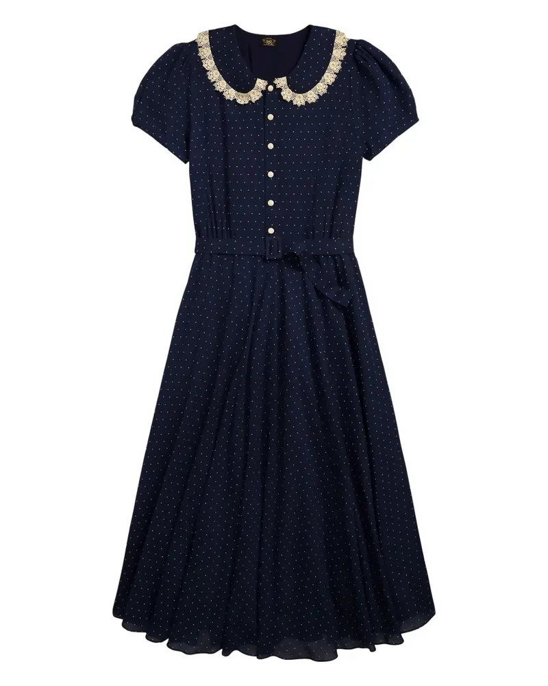 Ralph Lauren Kleid mit Print - Blau Blau