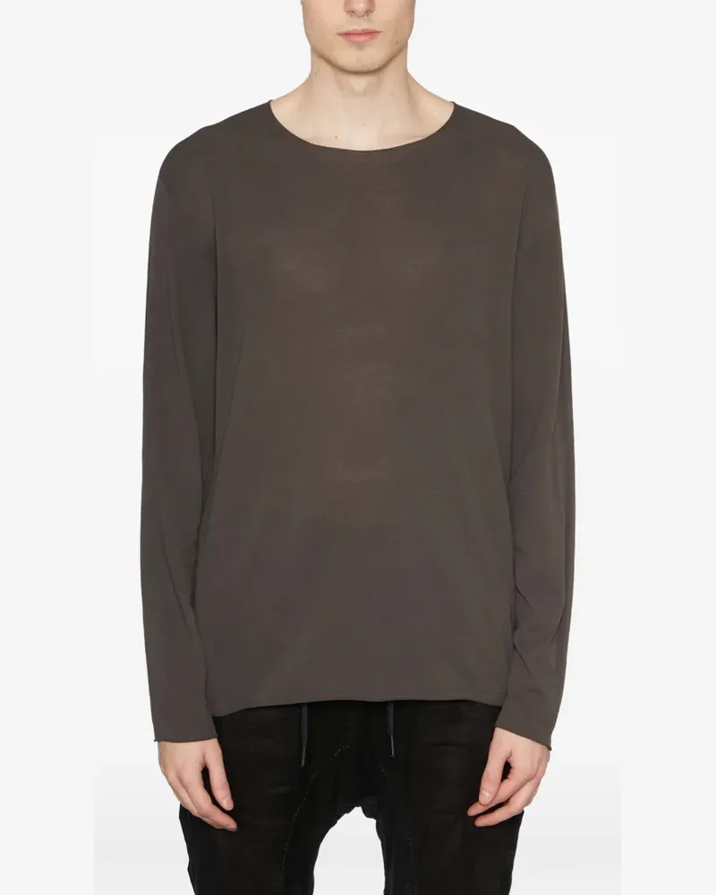 Isabel Benenato long-sleeve T-shirt - Grün Grün