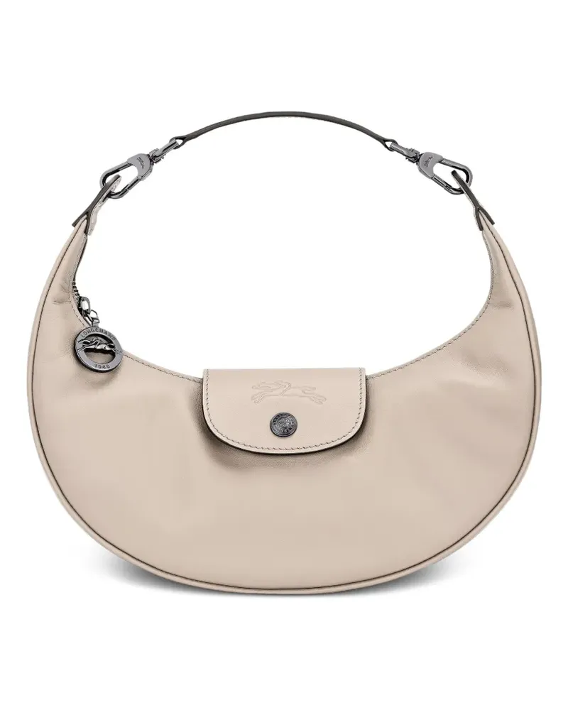 Longchamp Abgerundete Le Pilage Schultertasche - Rosa Rosa