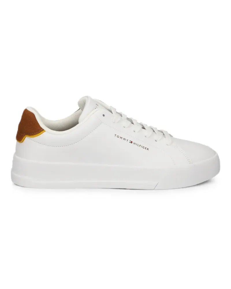 Tommy Hilfiger Sneakers mit Logo-Print - Weiß Weiß