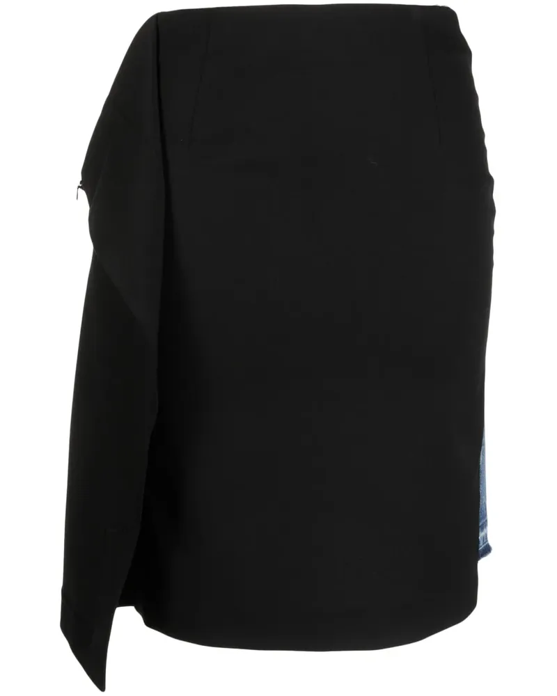 Maison Margiela Jeansrock mit asymmetrischen Einsätzen - Blau Blau