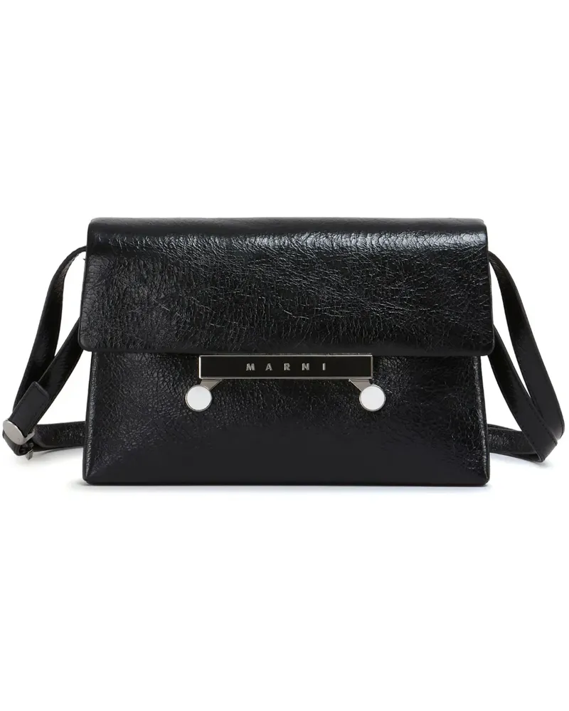 Marni Kleine Envelope Schultertasche - Schwarz Schwarz