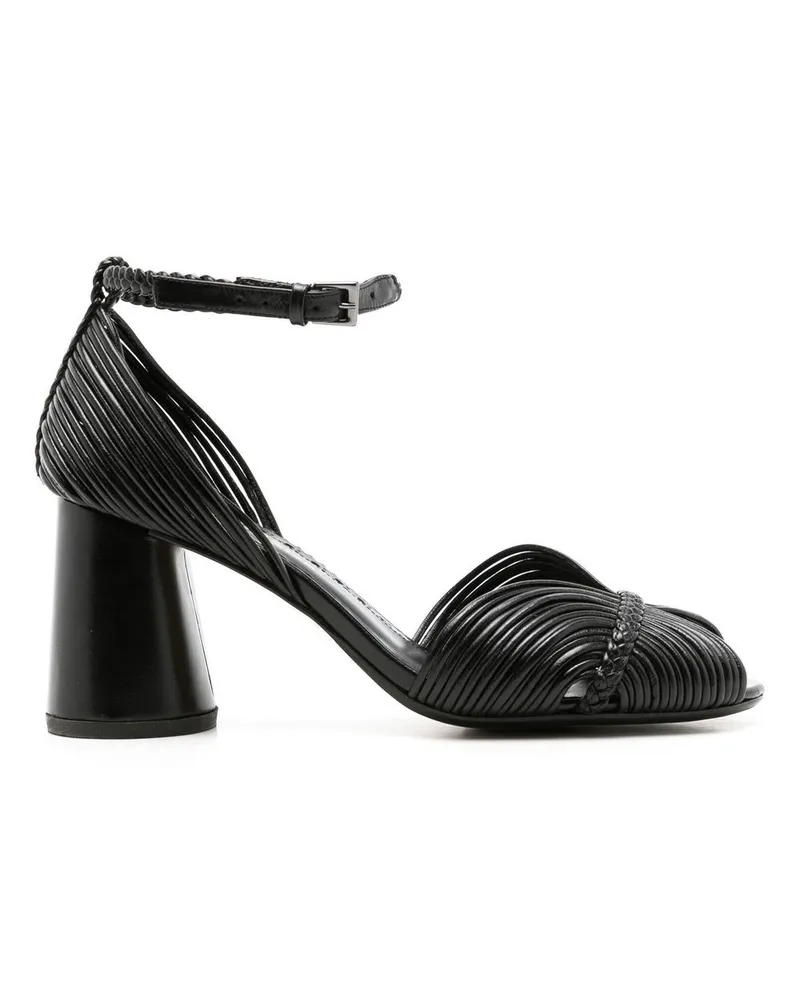 Sarah Chofakian Twiggy Sandalen - Schwarz Schwarz