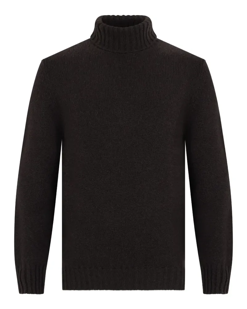 Fedeli roll-neck cashmere sweater - Braun Braun