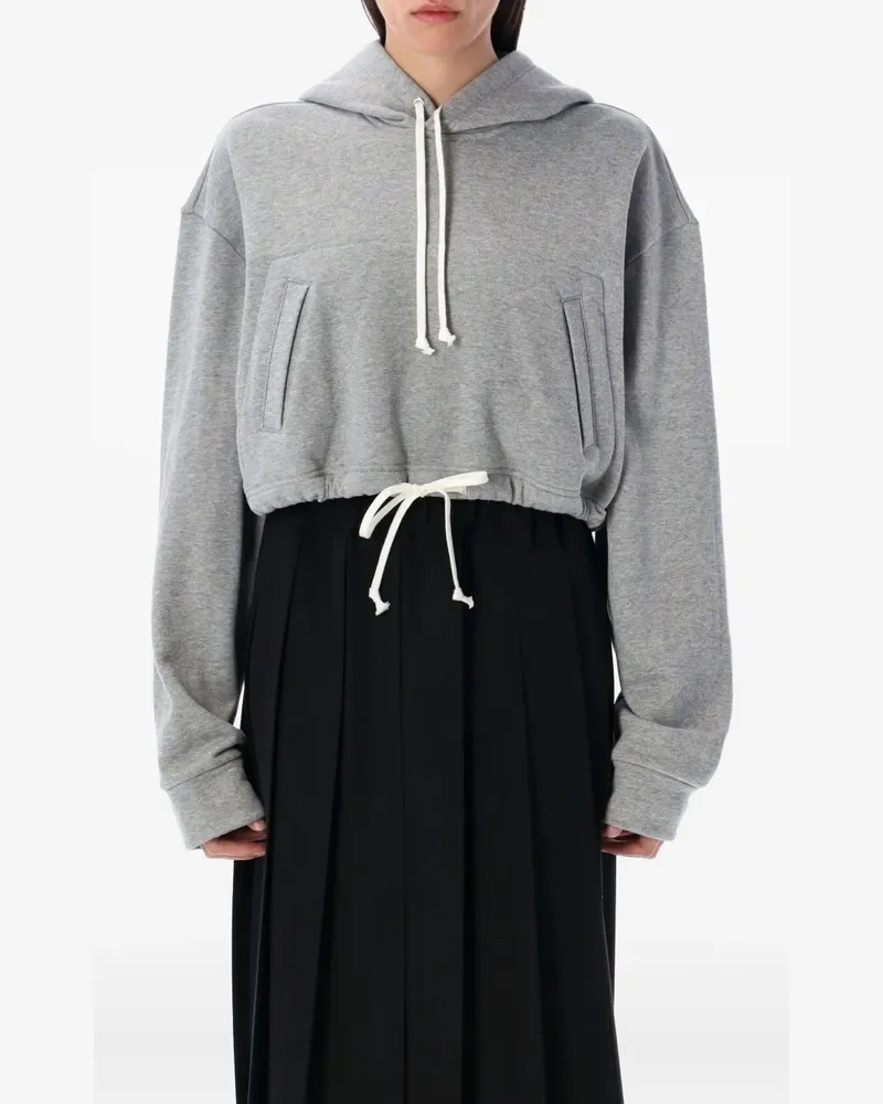 Comme des Garçons Hoodie mit Kordelzug - Grau Grau