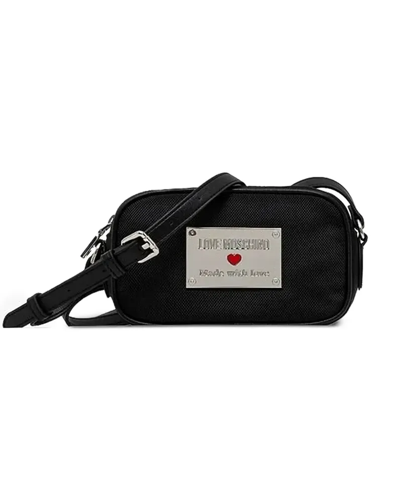 Moschino Jelly Mini-Tasche - Schwarz Schwarz