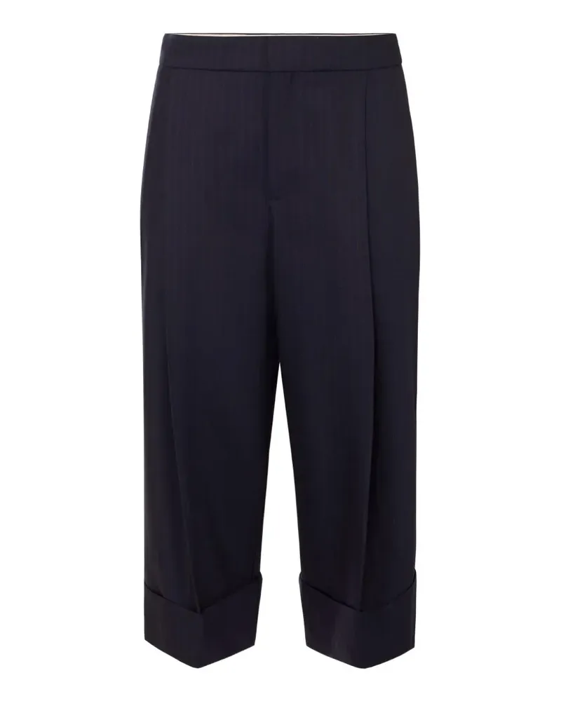 Elisabetta Franchi Hose mit Nadelstreifen - Blau Blau