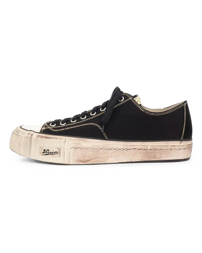 Visvim Sneakers im Used-Look - Schwarz Schwarz