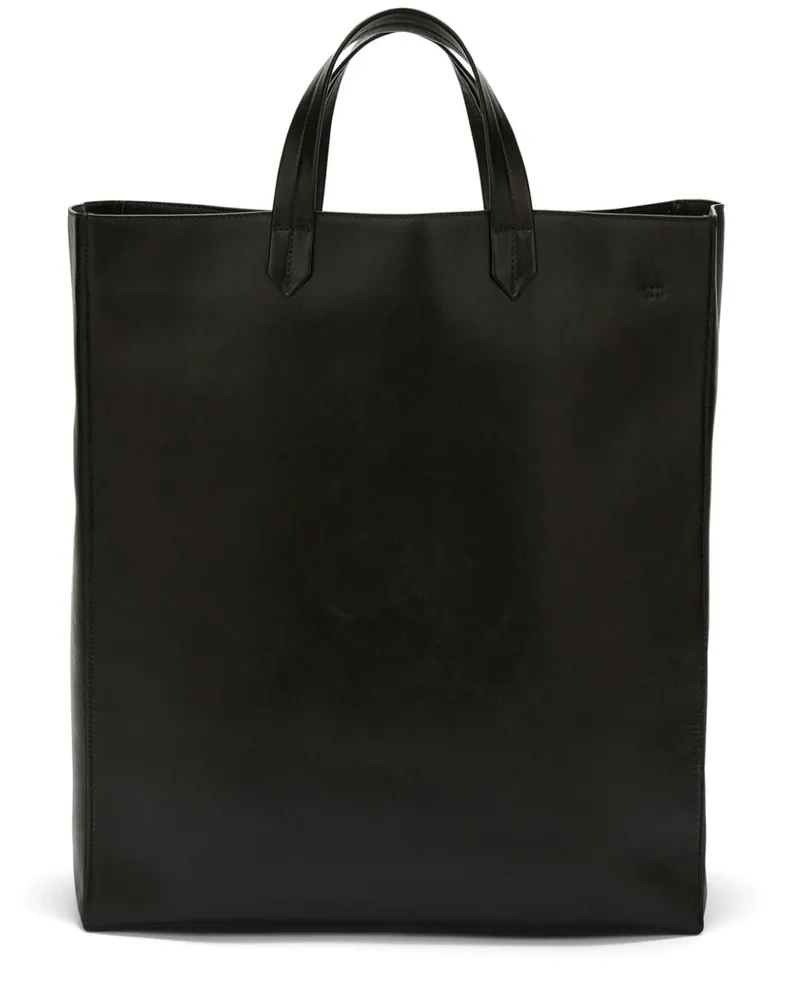 Jil Sander Großer Shopper - Schwarz Schwarz