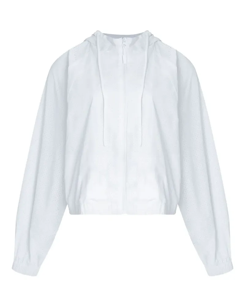 Osklen Kapuzenjacke mit Mesh-Einsatz - Nude Nude