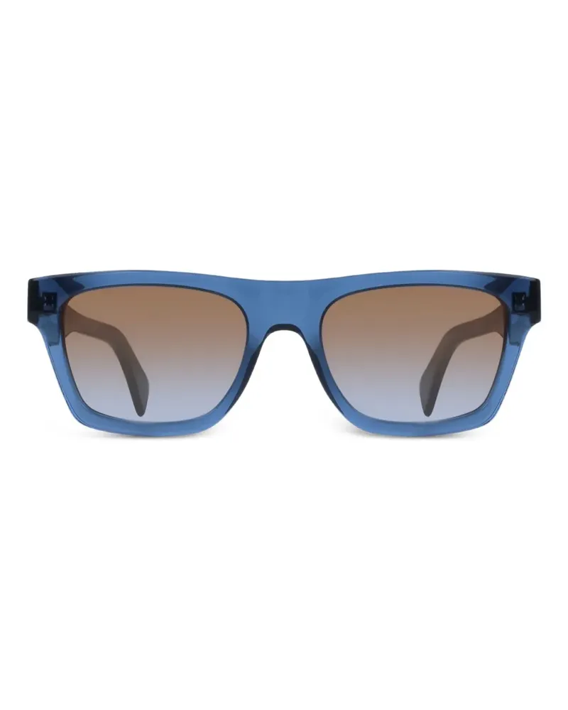Paul Smith Sonnenbrille mit eckigem Gestell - Blau Blau