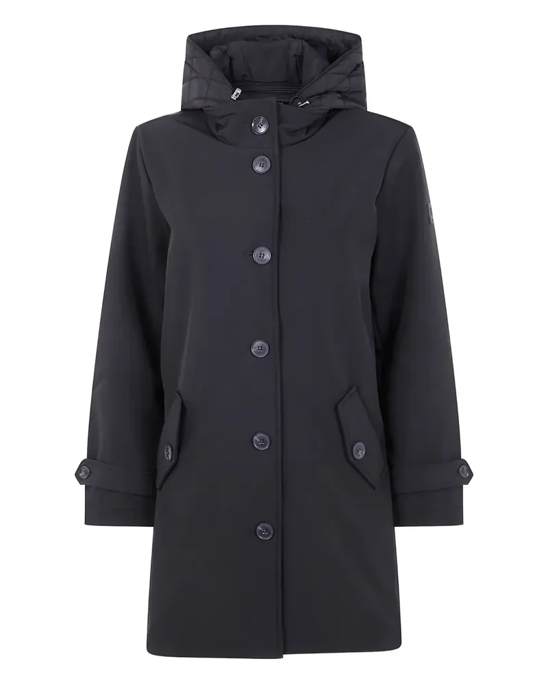 Ralph Lauren Mantel mit Kapuze - Schwarz Schwarz