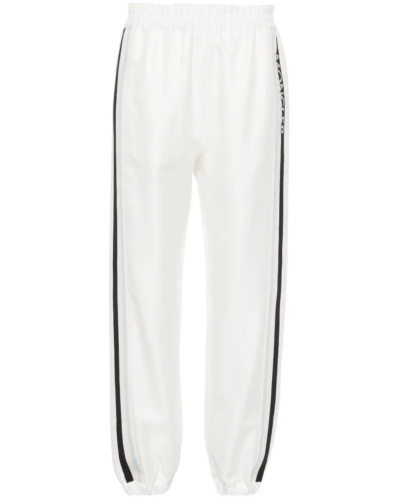 Moncler Jogginghose mit Logo-Stickerei - Nude Nude