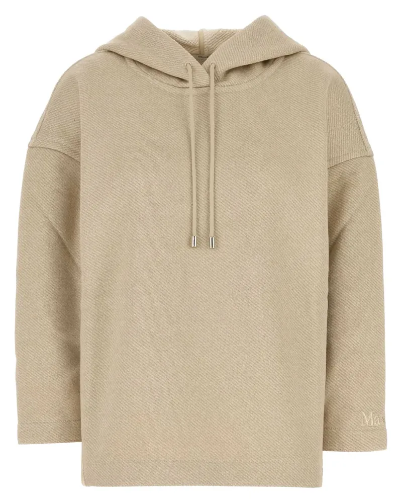 Max Mara Rally Hoodie - Nude Nude