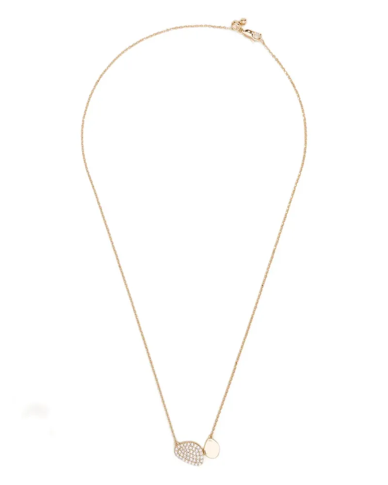 APM Monaco Verstellbare Galet Halskette - Gold Gold