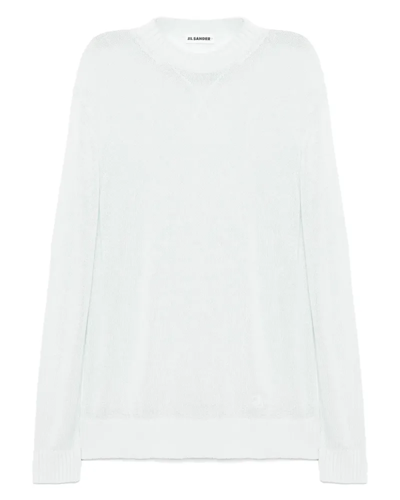 Jil Sander Langärmeliger Pullover - Grün Grün