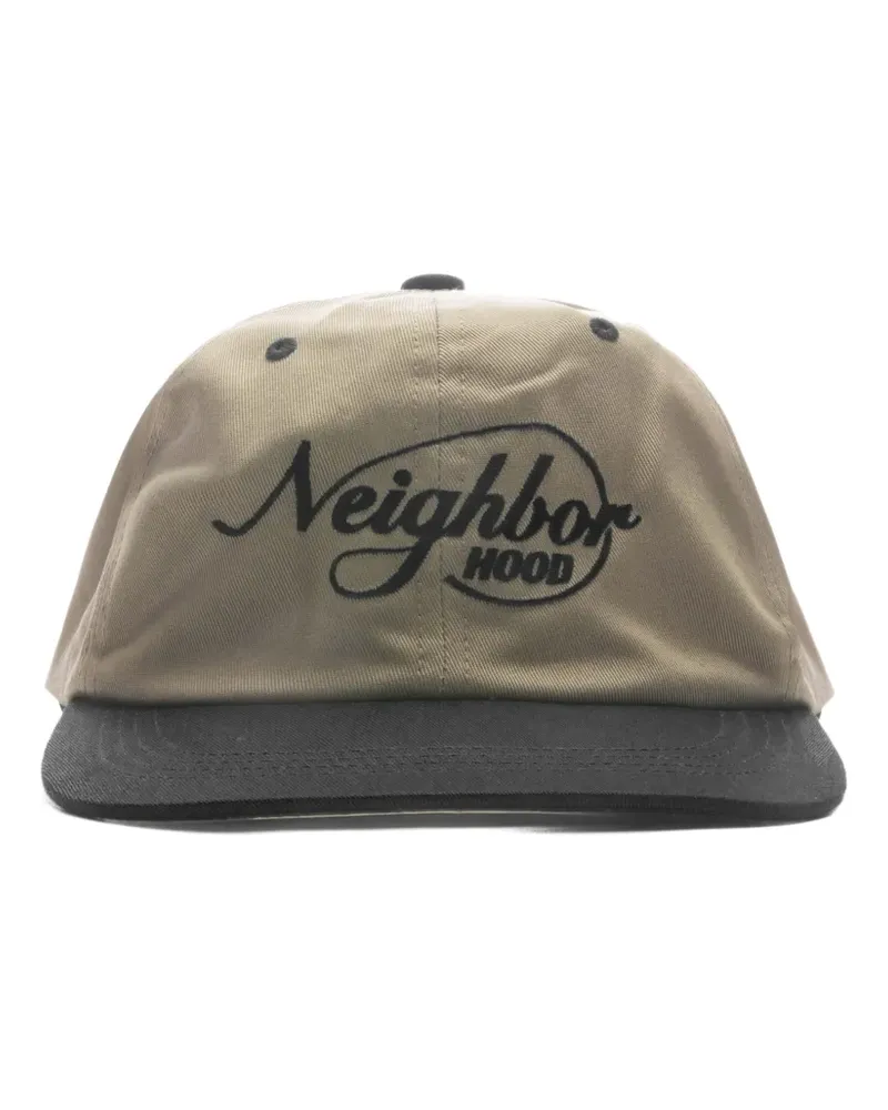 Neighborhood Dad embroidered bicolor cap - Nude Nude