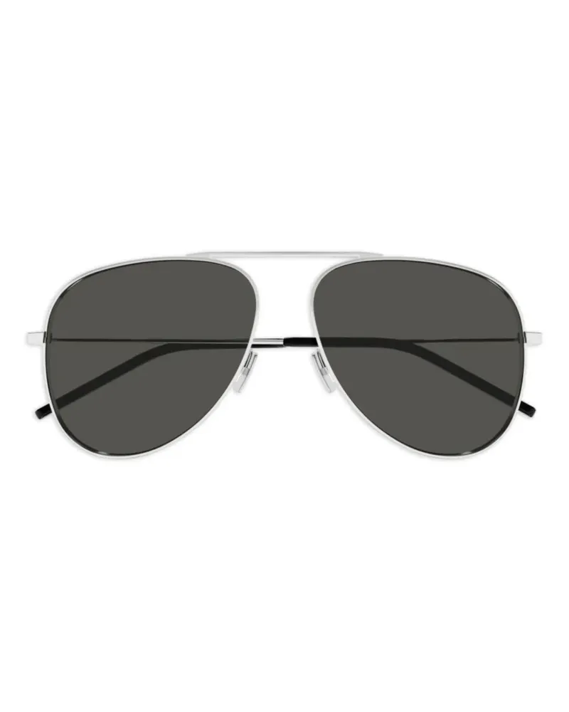 Saint Laurent Getönte Pilotenbrille - Silber Silber