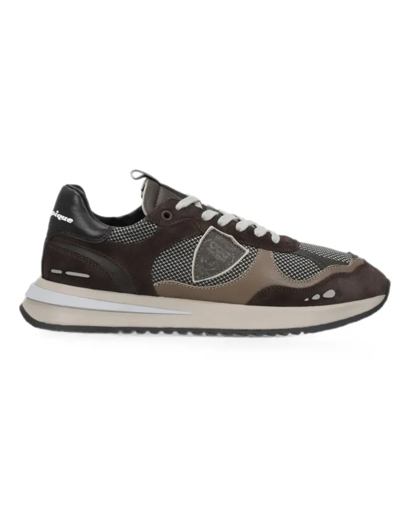 Philippe Model Olympique Sneakers mit Mesh-Einsätzen - Braun Braun