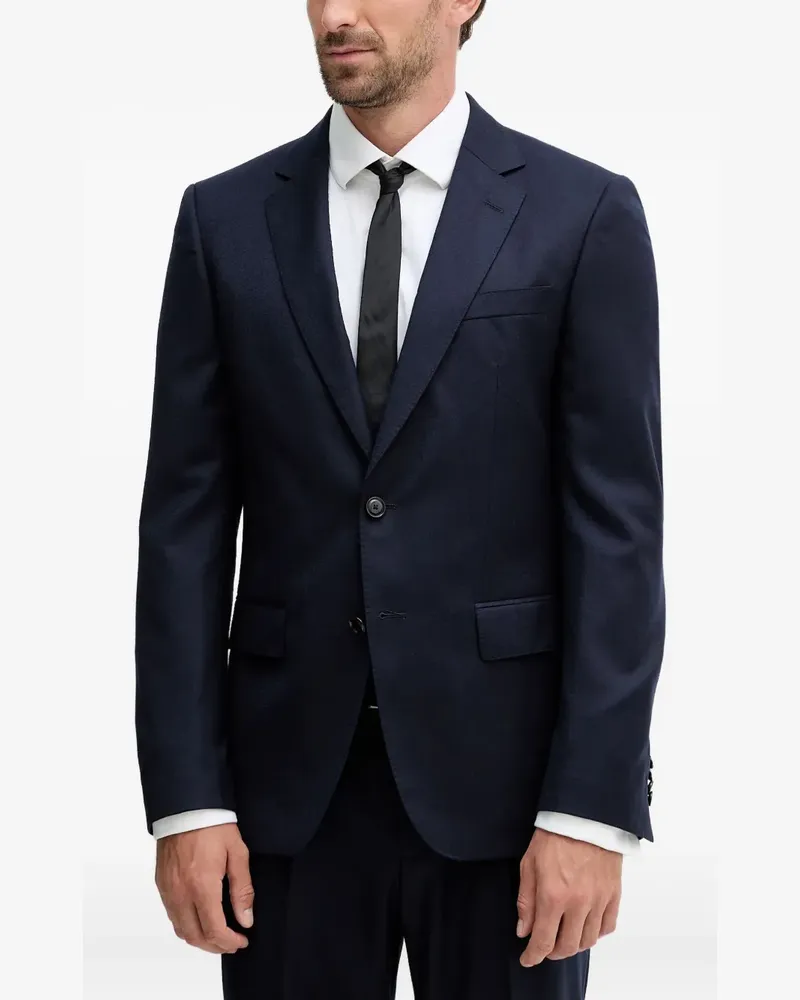 HUGO BOSS buttoned blazer - Blau Blau