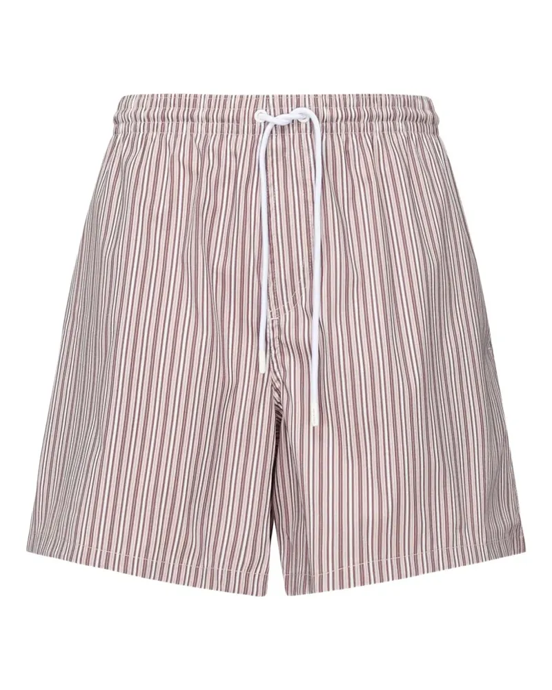 Loro Piana Gestreifte Shorts mit Kordelzug - Rosa Rosa