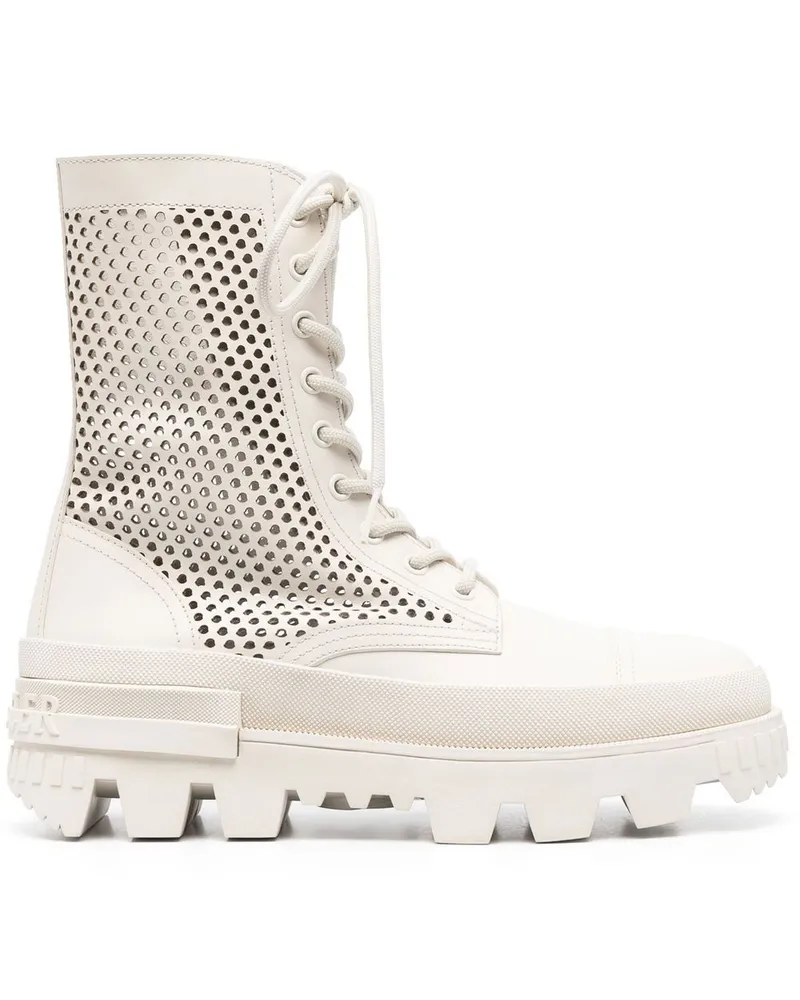 Moncler Perforierte Stiefeletten - Nude Nude