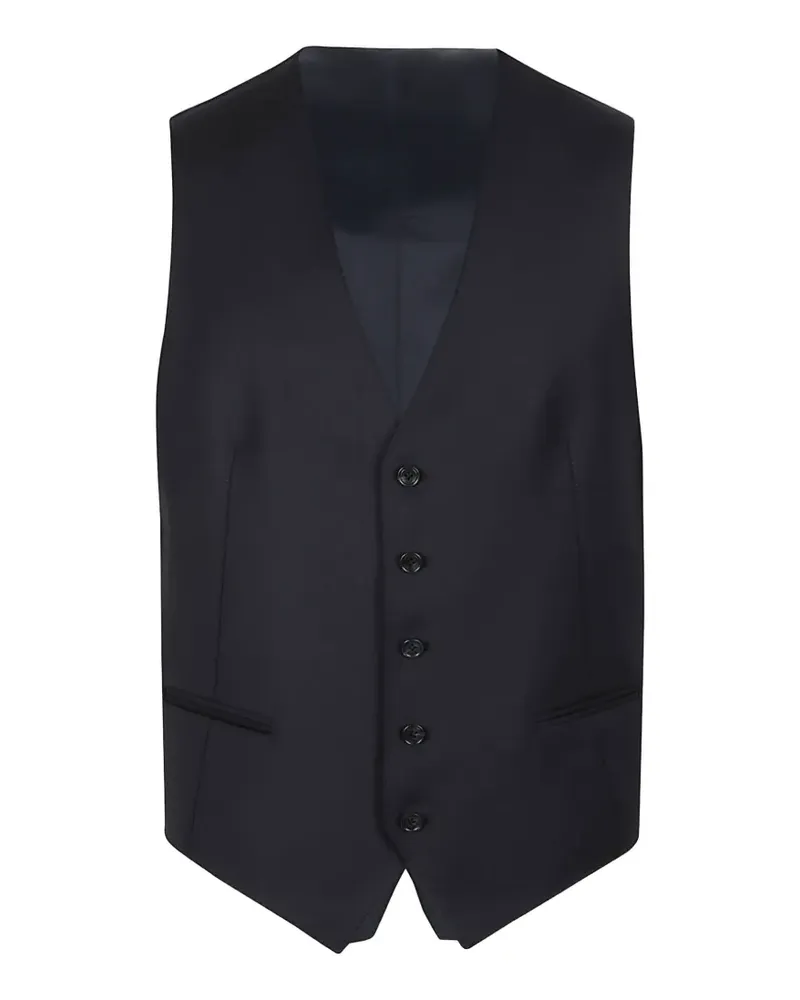 Tagliatore button wool jacket - Blau Blau